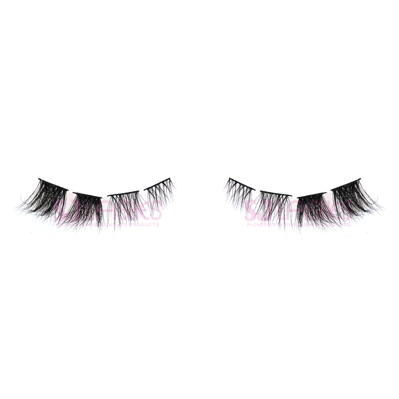 3D Multiple Curls Fluffy Pre-Mapped Lashes #FDIY04