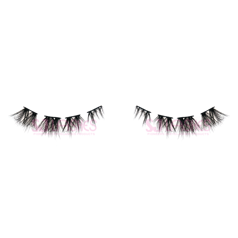 3D Multiple Curls Fluffy Pre-Mapped Lashes #FDIY06