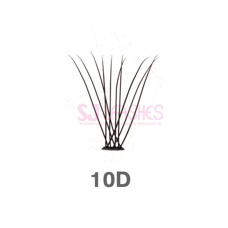 Salon Extensions Look Heat Bonded Fan Lashes #HB10D
