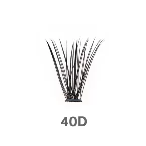 Salon Extensions Look Heat Bonded Fan Lashes #HB40D