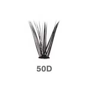 Salon Extensions Look Heat Bonded Fan Lashes #HB50D