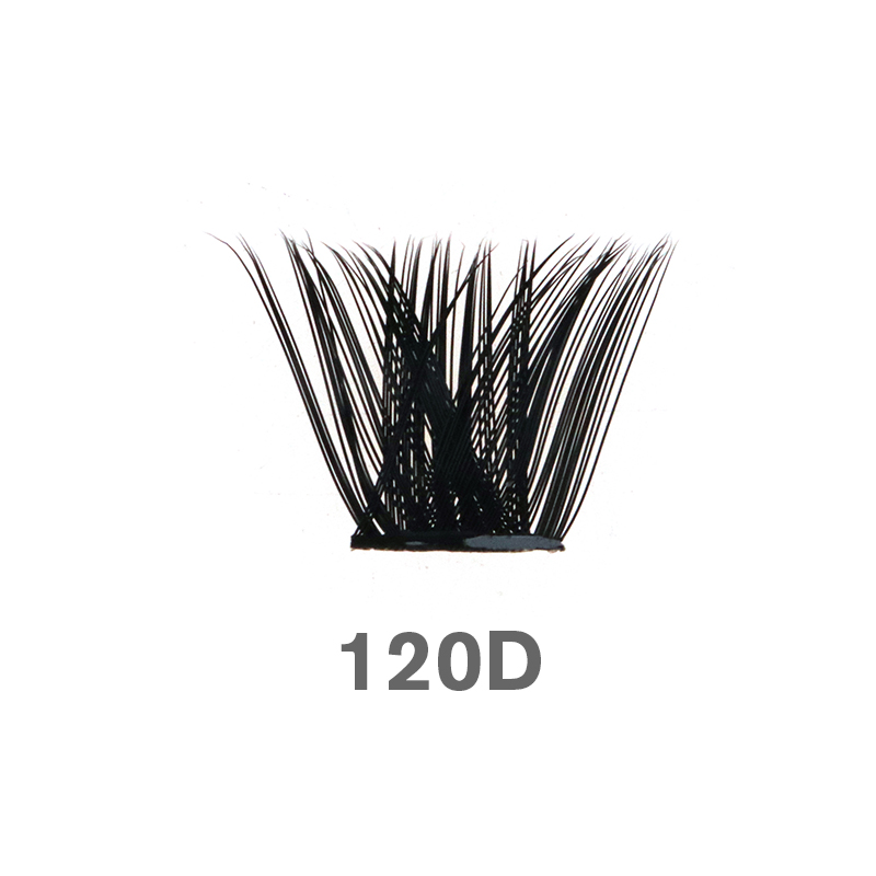 Salon Extensions Look Heat Bonded Fan Lashes #HB120D