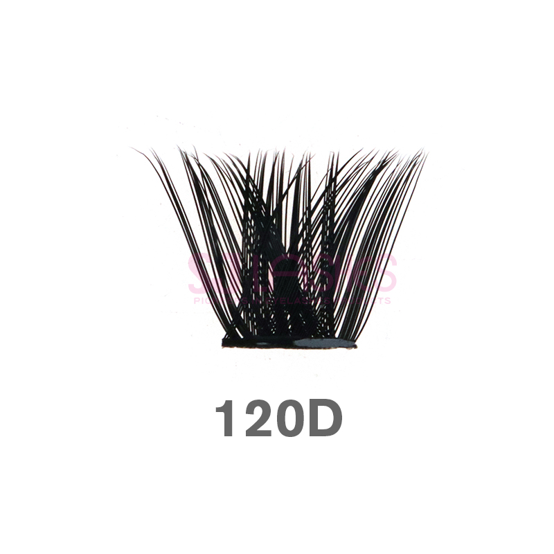 Salon Extensions Look Heat Bonded Fan Lashes #HB120D