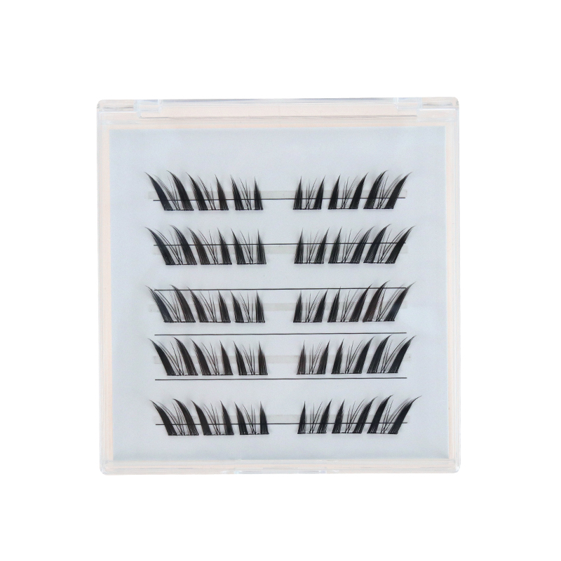 Anime Look Spiky Manga Cluster Lash Extensions #AM01