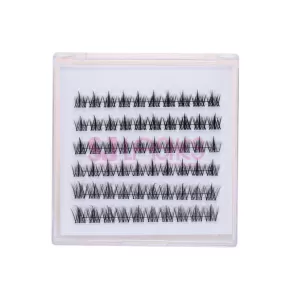 Anime Look Spiky Manga Cluster Lash Extensions #AM06