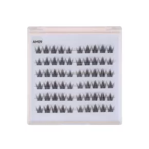 Anime Look Spiky Manga Cluster Lash Extensions #AM09