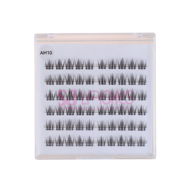 Anime Look Spiky Manga Cluster Lash Extensions #AM10