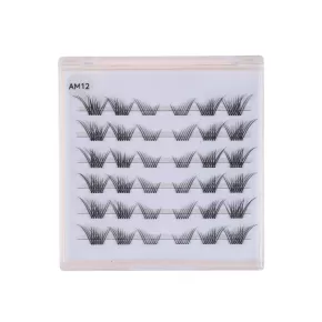 Anime Look Spiky Manga Cluster Lash Extensions #AM12