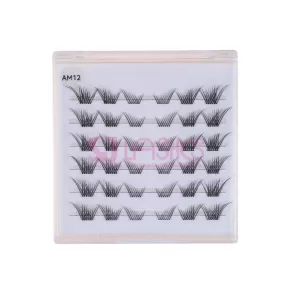 Anime Look Spiky Manga Cluster Lash Extensions #AM12