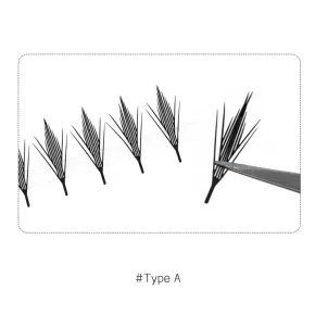 Anime Pre-made Fan Lashes #Type A