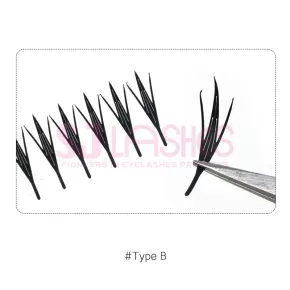 Anime Pre-made Fan Lashes #Type B