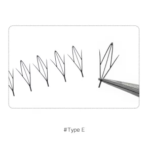 Anime Pre-made Fan Lashes #Type E