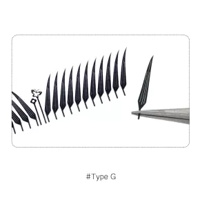 Anime Pre-made Fan Lashes #Type G