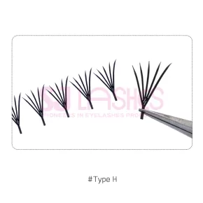 Anime Pre-made Fan Lashes #Type H