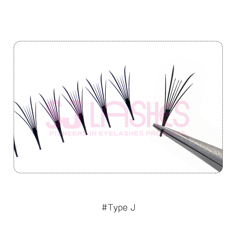 Anime Pre-made Fan Lashes #Type J