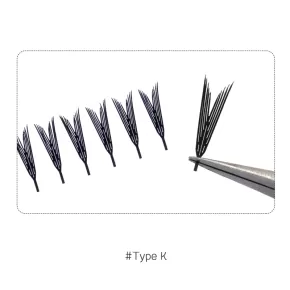 Anime Pre-made Fan Lashes #Type K