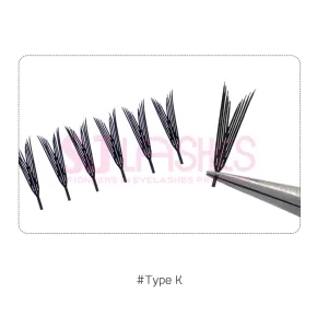 Anime Pre-made Fan Lashes #Type K