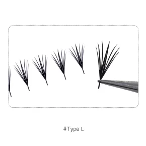 Anime Pre-made Fan Lashes #Type L