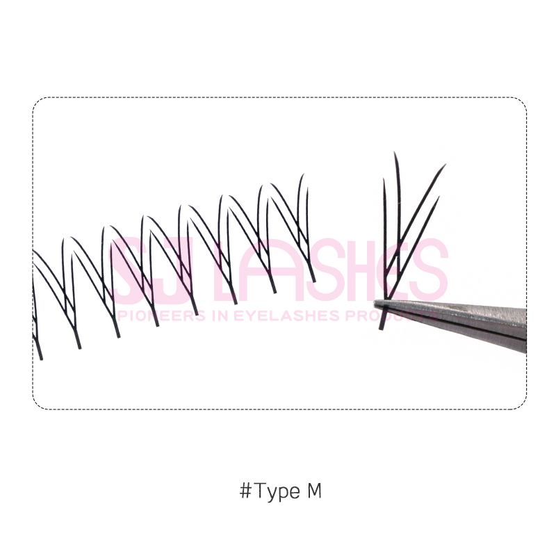 Anime Pre-made Fan Lashes #Type M