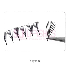 Anime Pre-made Fan Lashes #Type N