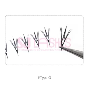 Anime Pre-made Fan Lashes #Type O