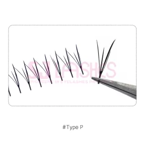 Anime Pre-made Fan Lashes #Type P