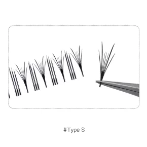 Anime Pre-made Fan Lashes #Type S