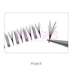Anime Pre-made Fan Lashes #Type S