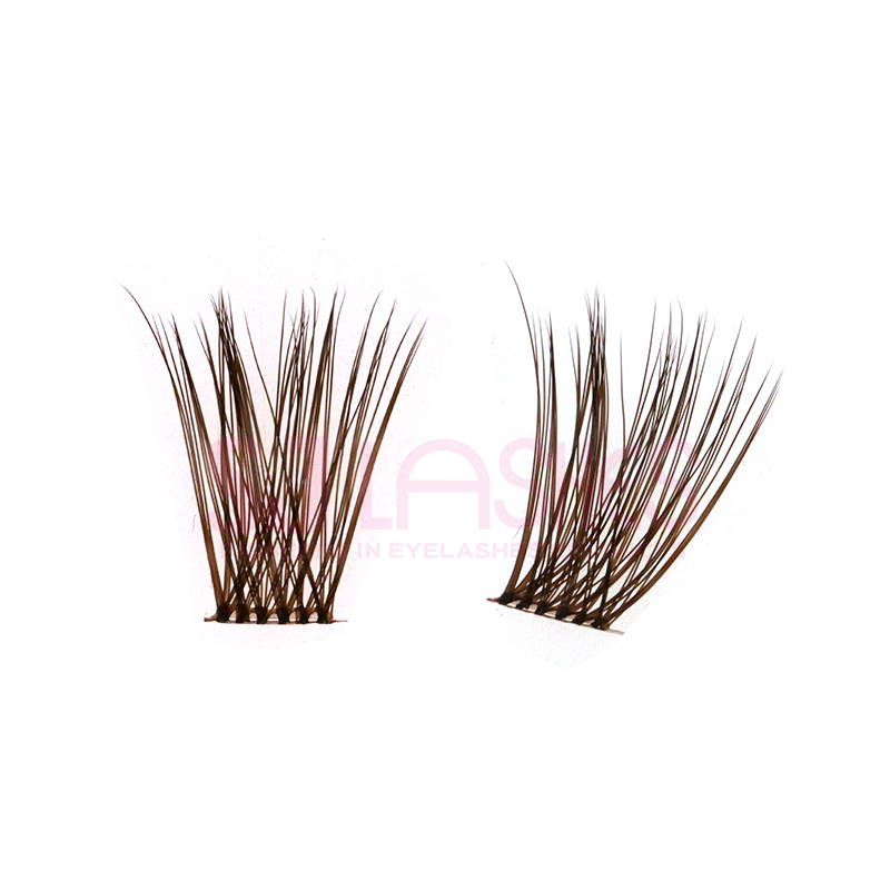 Brown Pre-Cut DIY Cluster Lashes #BRD02