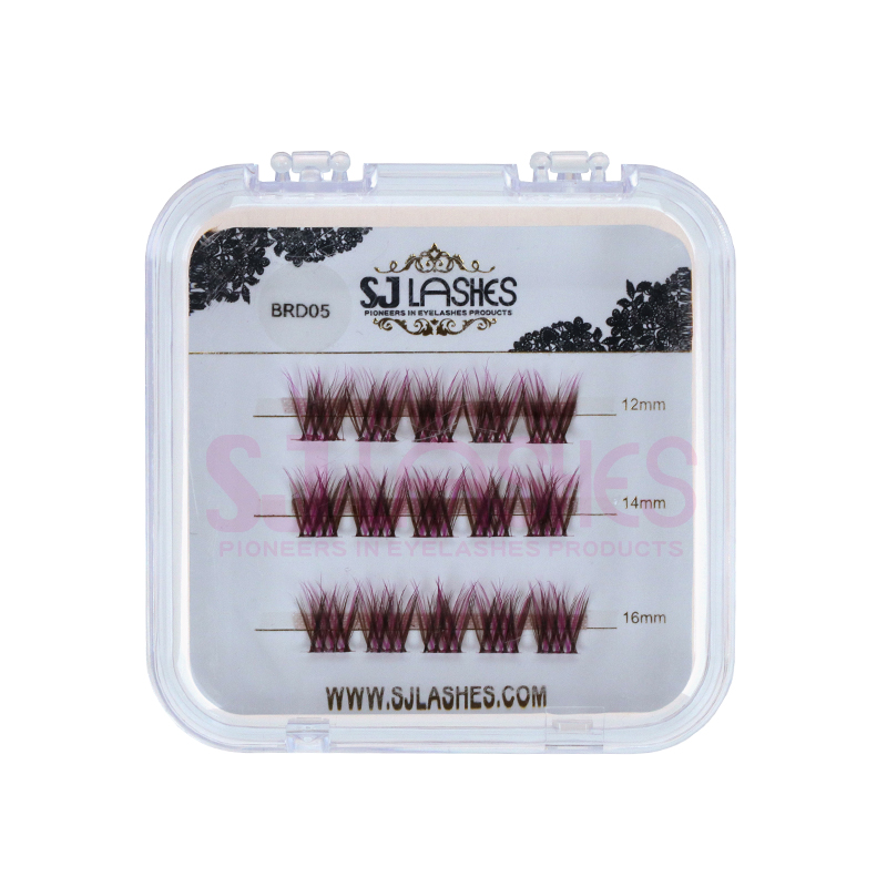 Brown Pre-Cut DIY Cluster Lashes #BRD05