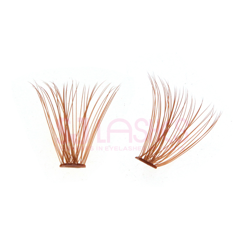 Brown Pre-Cut DIY Cluster Lashes #BRD06