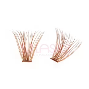 Brown Pre-Cut DIY Cluster Lashes #BRD06
