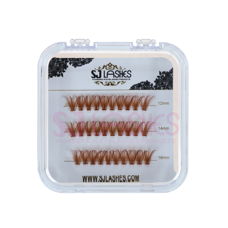 Brown Pre-Cut DIY Cluster Lashes #BRD06
