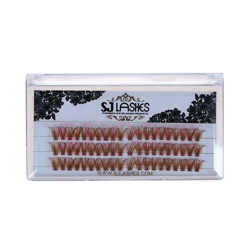 Brown Pre-Cut DIY Cluster Lashes #BRD06