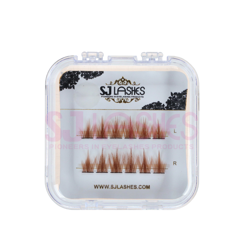 Brown Pre-Mapped DIY Cluster Lashes #BRP01