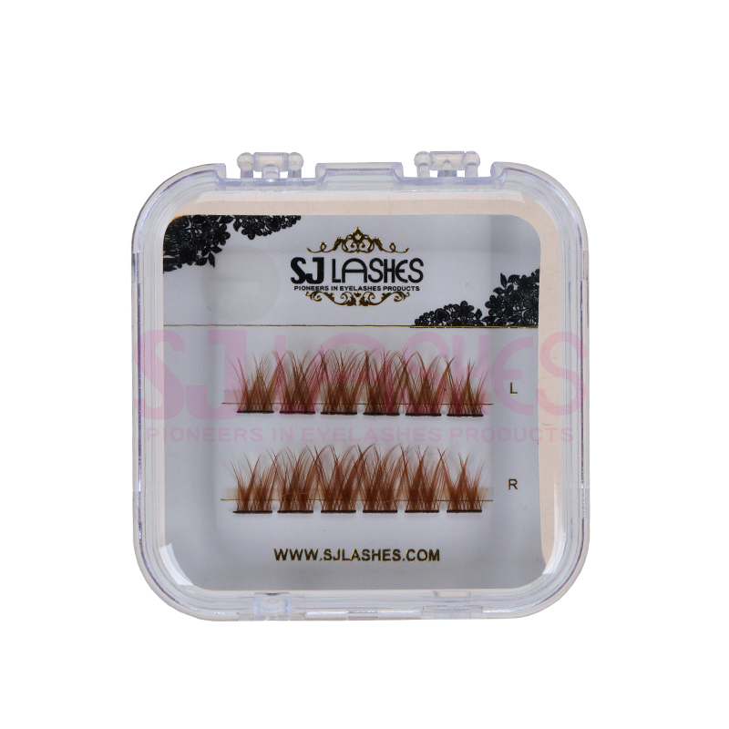 Brown Pre-Mapped DIY Cluster Lashes #BRP02