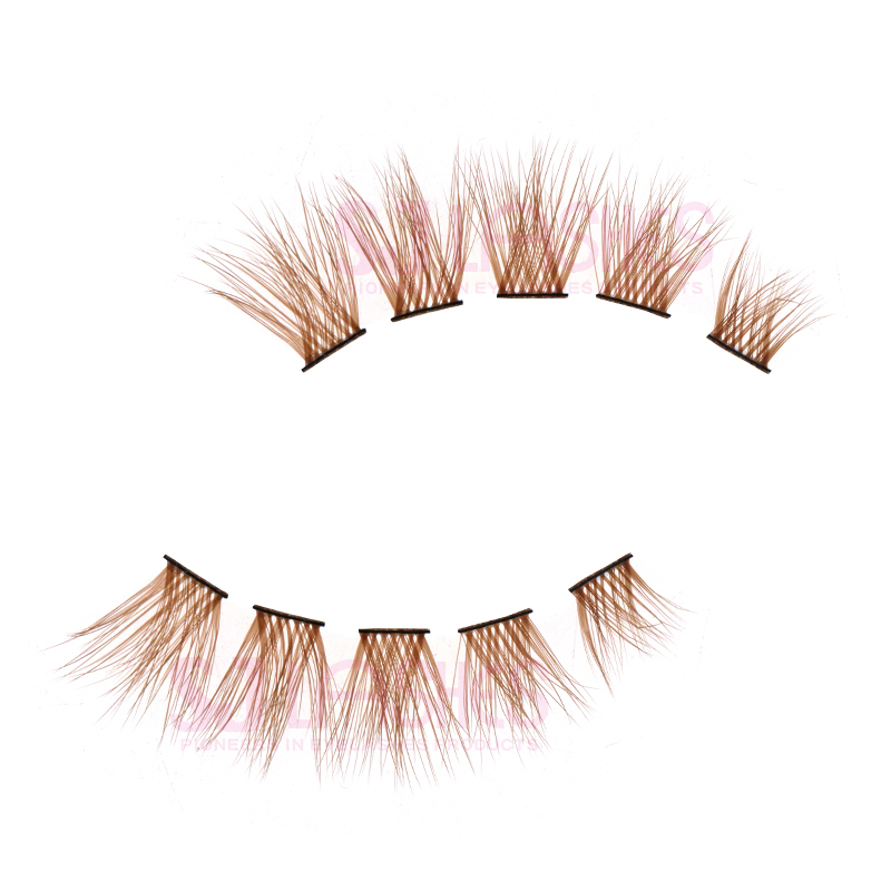 Brown Pre-Mapped DIY Cluster Lashes #BRP03