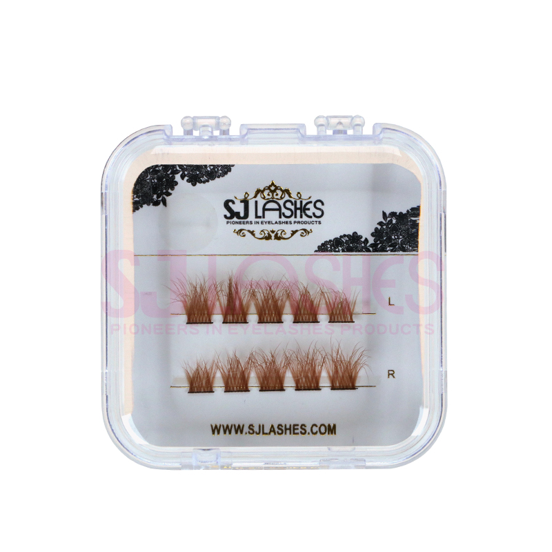 Brown Pre-Mapped DIY Cluster Lashes #BRP03