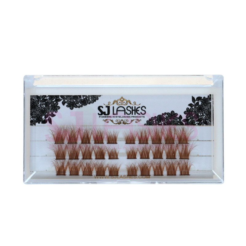 Brown Pre-Mapped DIY Cluster Lashes #BRP03
