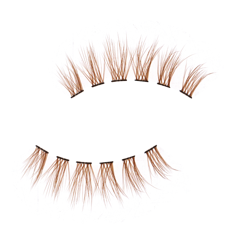 Brown Pre-Mapped DIY Cluster Lashes #BRP06