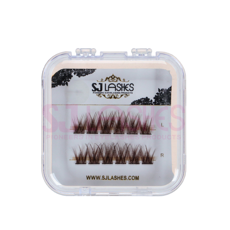 Brown Pre-Mapped DIY Cluster Lashes #BRP07