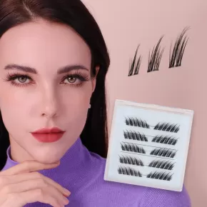 Pre-Glued Winged Out Cluster Lashes #GA02