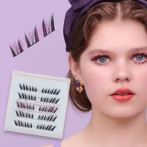 Pre-Glued Winged Out Cluster Lashes #GA05