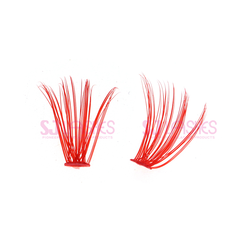 Colorful DIY Cluster Lashes #CD02
