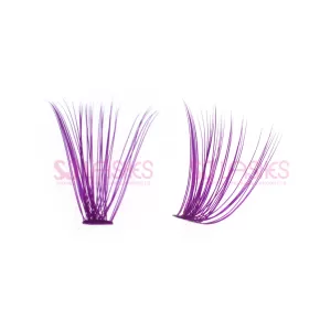 Colorful DIY Cluster Lashes #CD03