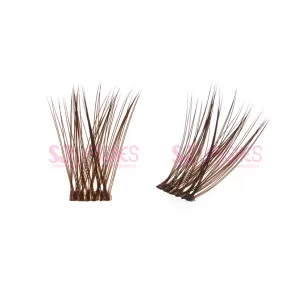 Colorful DIY Cluster Lashes #CD05