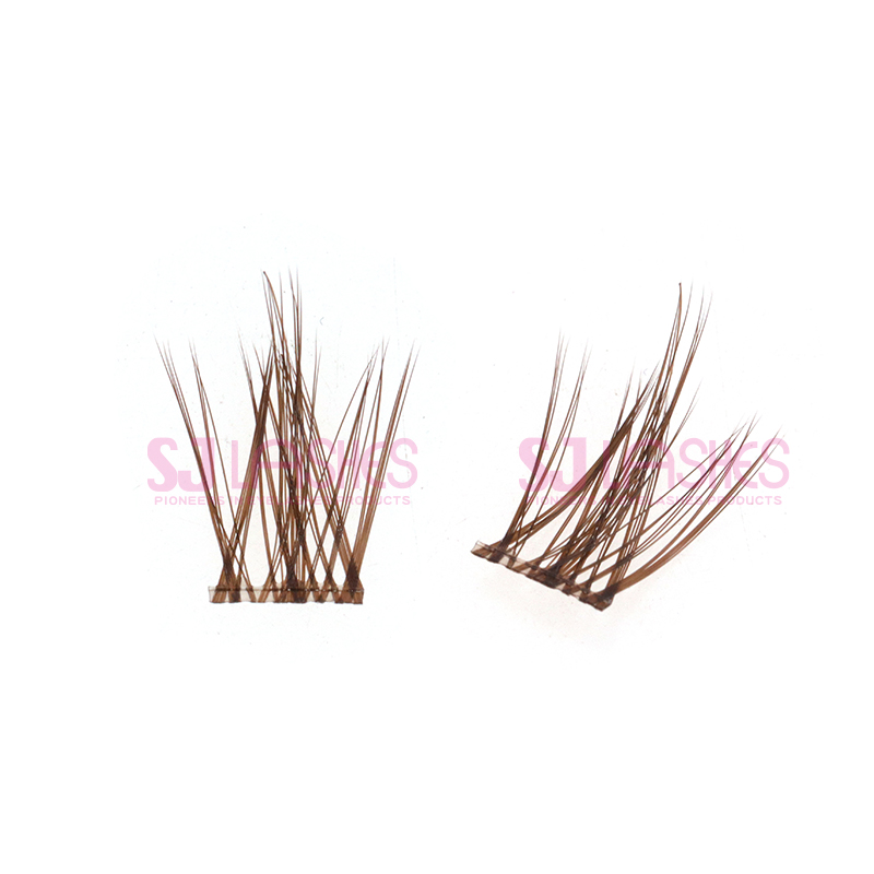 Colorful DIY Cluster Lashes #CD09