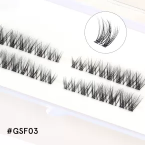 Superfine Band Pre-Glued Cluster Lashes #GSF03