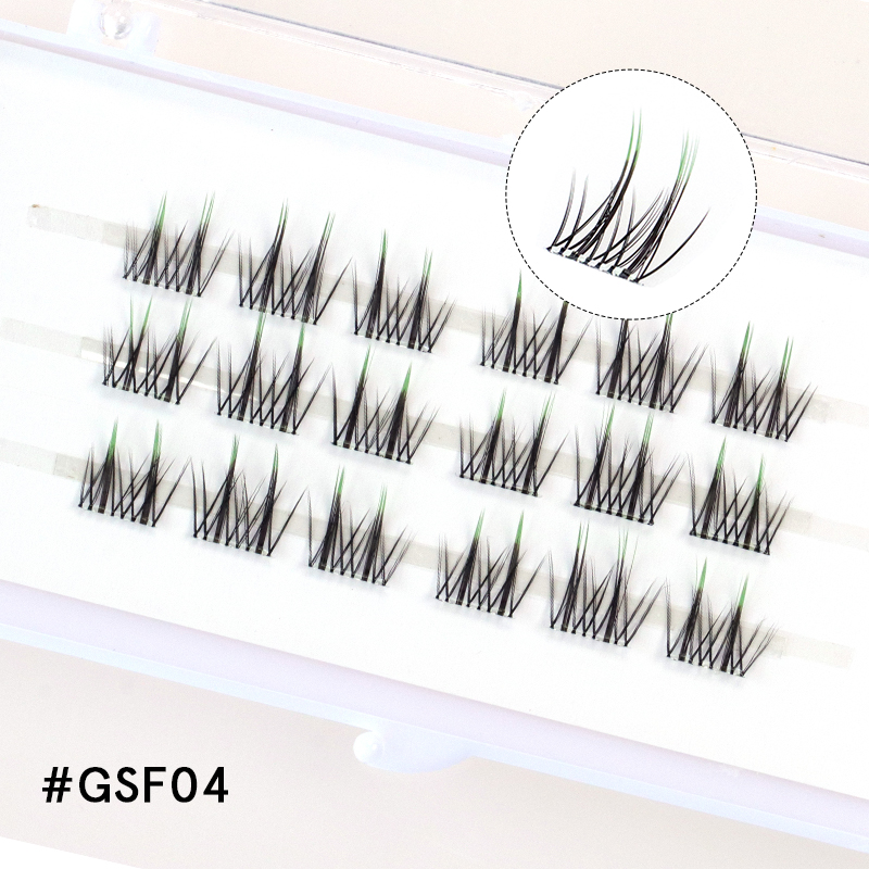 Superfine Band Pre-Glued Cluster Lashes #GSF04