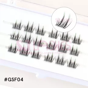 Superfine Band Pre-Glued Cluster Lashes #GSF04